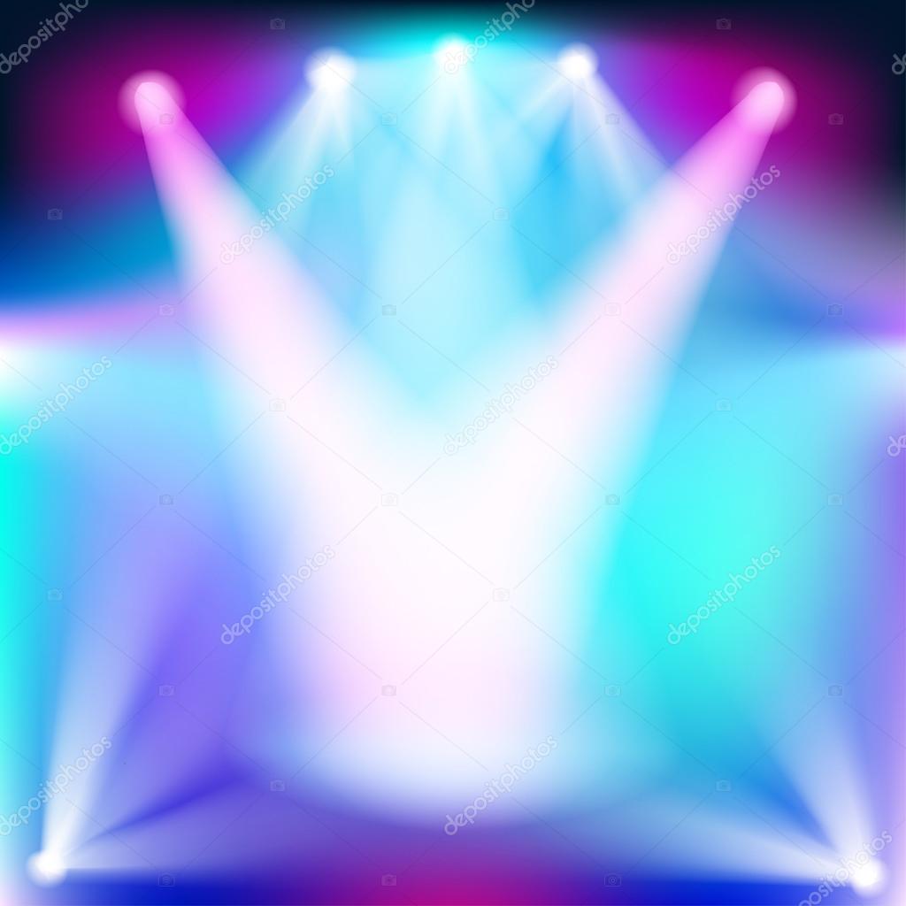 Bright abstract background with light effects