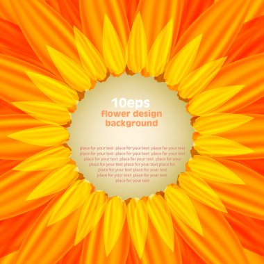 çiçek arka plan, davet için orijinal bir fikir