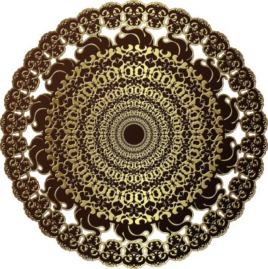 Antik altın disk