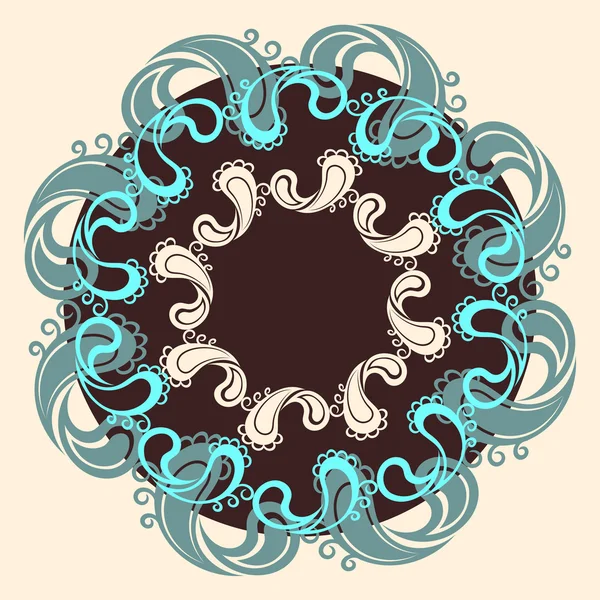 Antieke Venetiaanse ornament — Stockvector