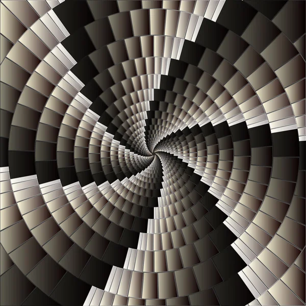 Abstrakter Hintergrund mit Spirale — Stockvektor