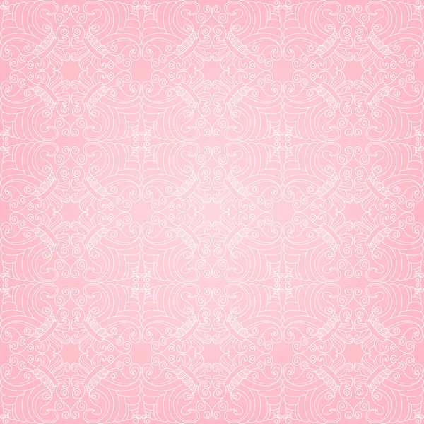 Cute pink seamless pattern — Stock Vector