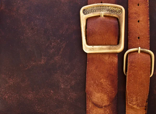 Leather belts — Stock Photo, Image