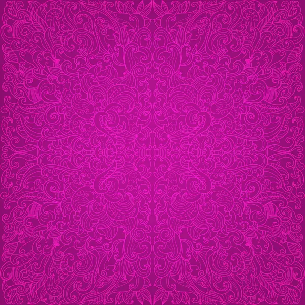 Belo fundo rosa ornamentado — Vetor de Stock