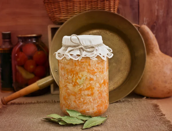 Bank salted cabbage — Stock Image Bank salted cabbage Stock Picture