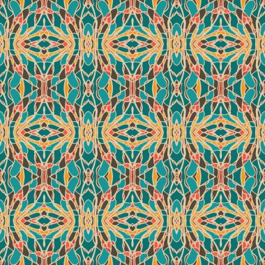 trendy renklerle soyut seamless modeli