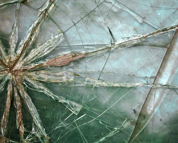 Abstract background with broken glass — Stock Photo, Image