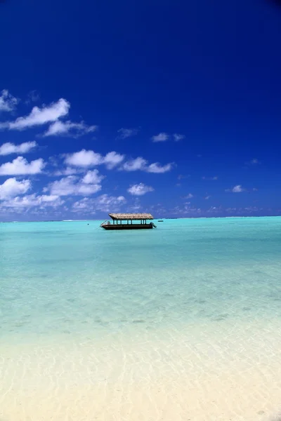Ein Boot in Kochinseln — Stockfoto