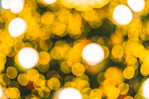 Mutlu Noel Ler Sarı Renkli Işık Soyut Aydınlatma Tünel Noel — Stok fotoğraf