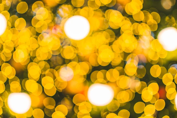 Mutlu Noel Ler Sarı Renkli Işık Soyut Aydınlatma Tünel Noel — Stok fotoğraf