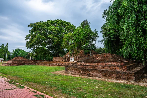 Sri Sukhot Tapınağındaki Antik Budist Figürleri Chan Sarayı Ndaki Eski — Stok fotoğraf
