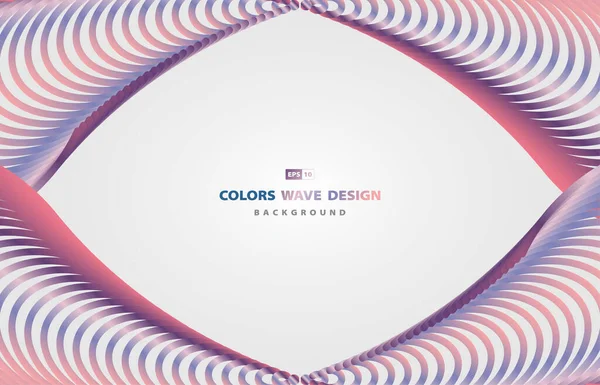 Soyut renkli eğimli mor çizgiler üst üste dizayn şablonu. Metin tasarımı dekoratif arkaplanı kopyala. Görüntü vektörü