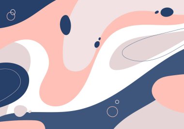 Minimum tasarım şablonunun soyut organik gradyan dekoratif rengi. Üst üste binen stil sanat eserleri modern arka plan. Vektör