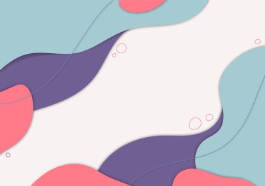 Soyut el çizimi desen dekoratif sanat tarzı. Canlı renkli şablon arkaplanı ile örtüşüyor. vektör