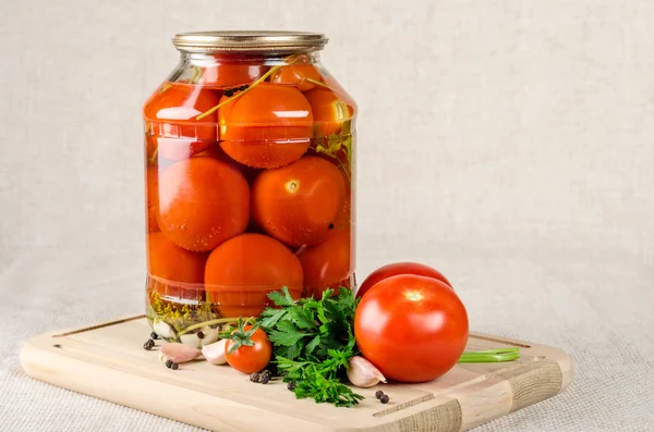 Pomidory marynowane Obraz Stockowy