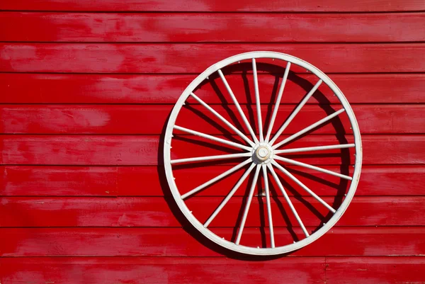 Ornamento da roda do vagão — Fotografia de Stock