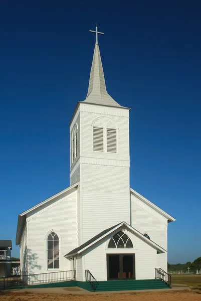 White Country Church — Stock Photo, Image