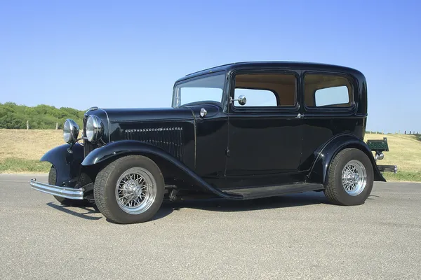 32 schwarze Limousine — Stockfoto