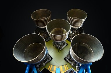 F-1 Rocket Engines clipart