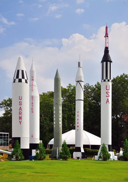 Campo de cohetes — Foto de Stock