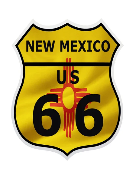 Маршрут 66 Нью-Мексико — стокове фото