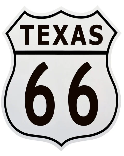Маршрут 66 Техас — стокове фото