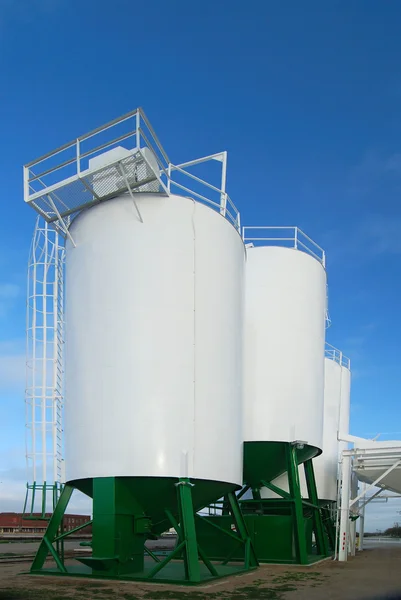 Mining Storage Tanks — Stock Photo, Image