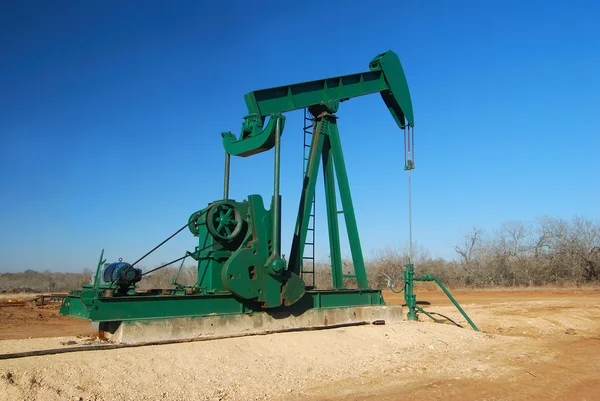 Großer grüner Pumpenheber — Stockfoto