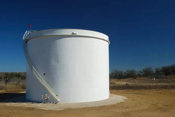 Tanque de óleo Darst Field — Fotografia de Stock