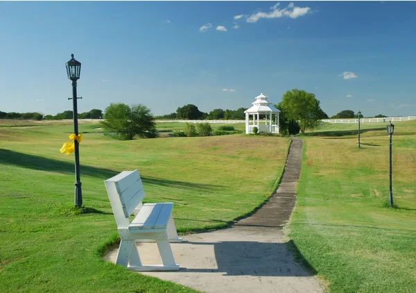 Passeggiata al Gazebo — Foto Stock