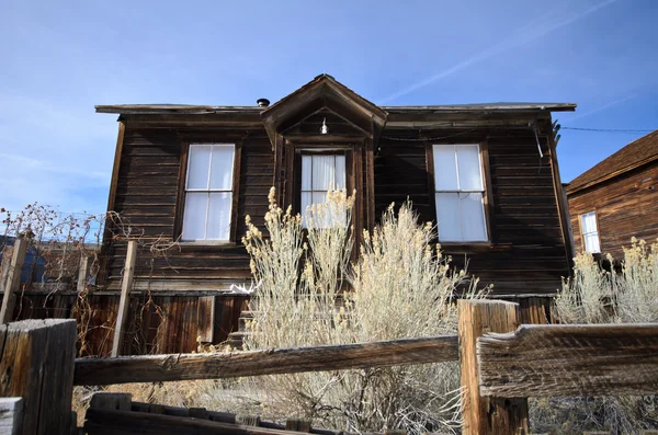 Old Wooden House in Ghost Town — Stock Photo, Image