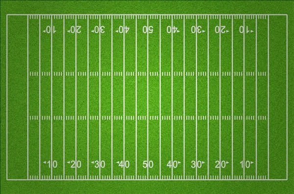 American Football Field — Stock Photo, Image