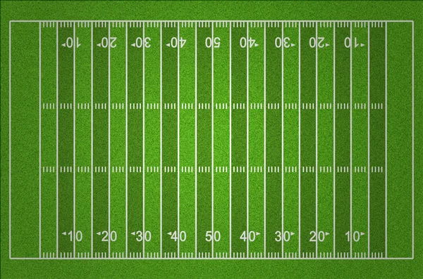 American Football Field with Dark and Light Grass Lines — Stock Image American Football Field with Dark and Light Grass Lines Royalty Free Stock Images