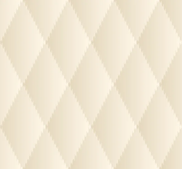 ベージュの菱形のシームレスなパターン — ストックベクタ