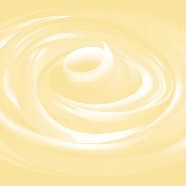 Yoghurt, glass eller ansikts kräm vektor konsistens — Stock vektor