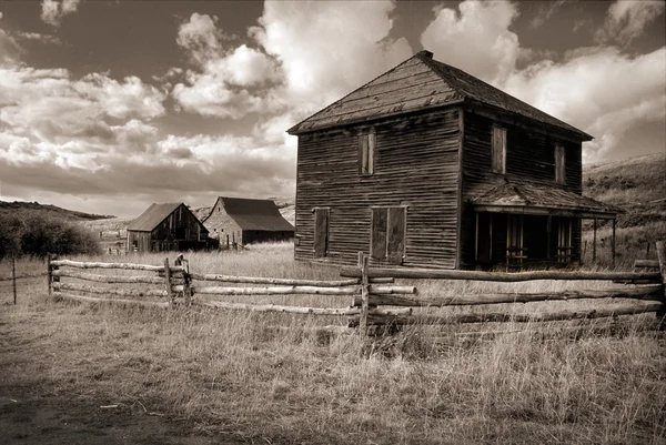 Ghost town stílus ranch — Stock Fotó