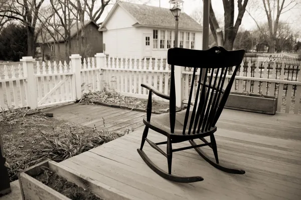 Old rocking chair — Stock Photo, Image