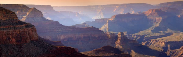 Ηλιοβασίλεμα στο Νότιας χείλος του grand canyon — Φωτογραφία Αρχείου