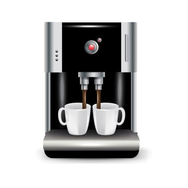 izole bardak kahve makinesi