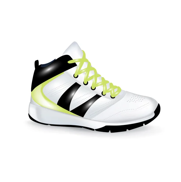 Sportovní boty izolované na bílém — Stockový vektor