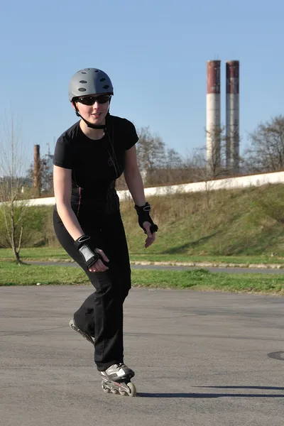 Inline Skating - Leisure Activity — Stock Photo, Image