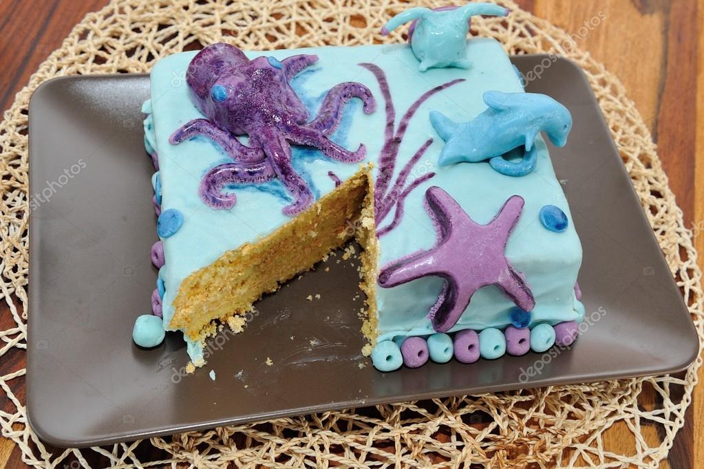 Magnifique Gateau D Anniversaire En Decoration Sous Marine Photographie Duben C Magnifique Gateau D Anniversaire En Decoration Sous Marine Photographie Duben C