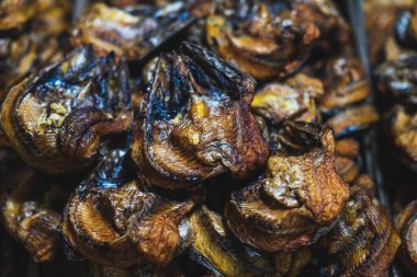 Kurutulmuş balık Asya 'da bir gıda koruma yöntemidir..