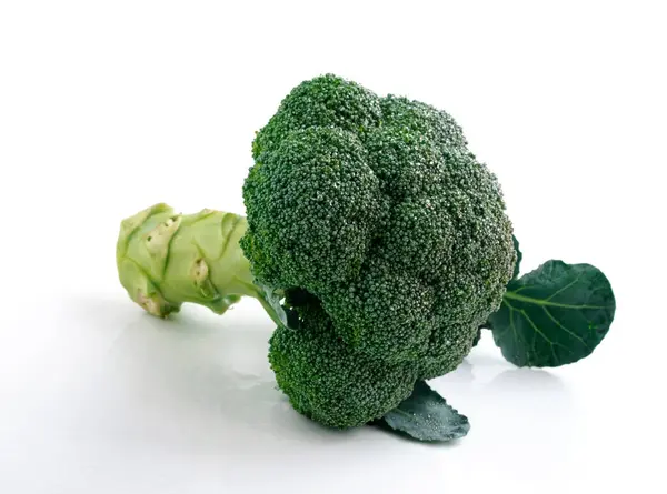 Vegetables Broccoli Cruciferous Plants Isolated White Background — ストック写真