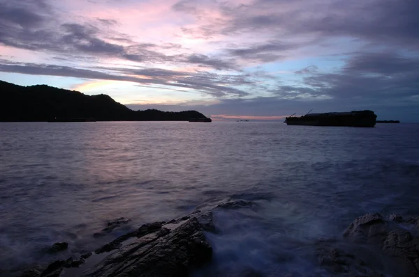 Sea in the dusk — Stock Photo, Image