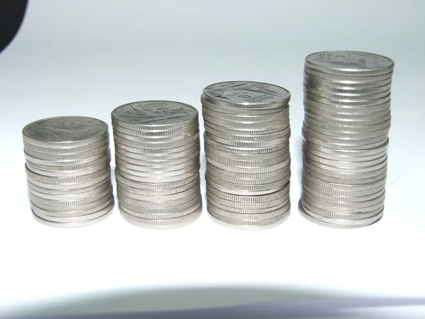 Münze von thailändischem Bad — Stockfoto