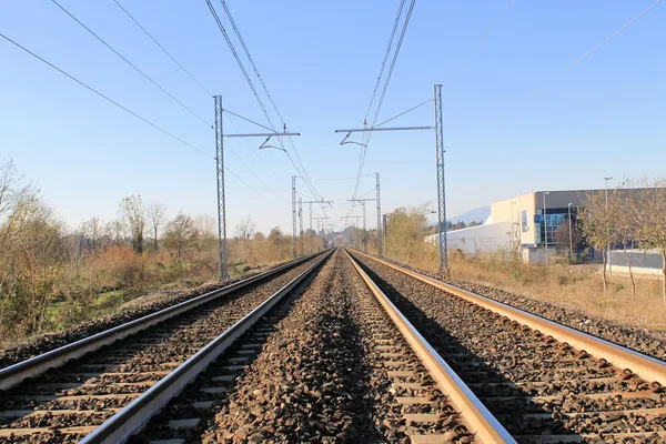 Caminho de ferro — Fotografia de Stock