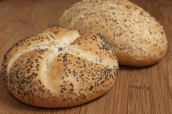 Kaiser Bread Rolls — Stock Photo, Image