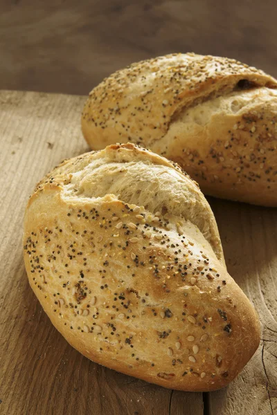 Rustic wholegrain bread — Stock Photo, Image