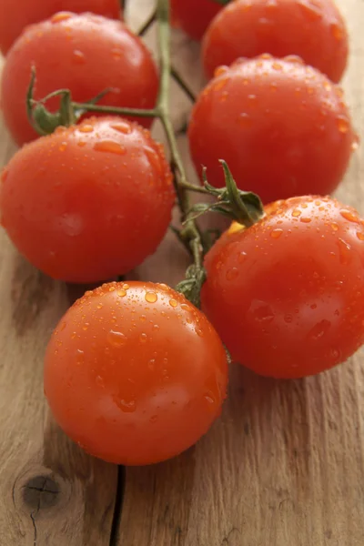 Tomates cereja — Fotografia de Stock